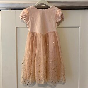 NWTMini Boden Pink Ruffle Dress 4/5y 110cm